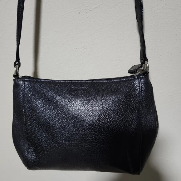 Coach Black Leather Shoulder Bag - Picture 3 of 7